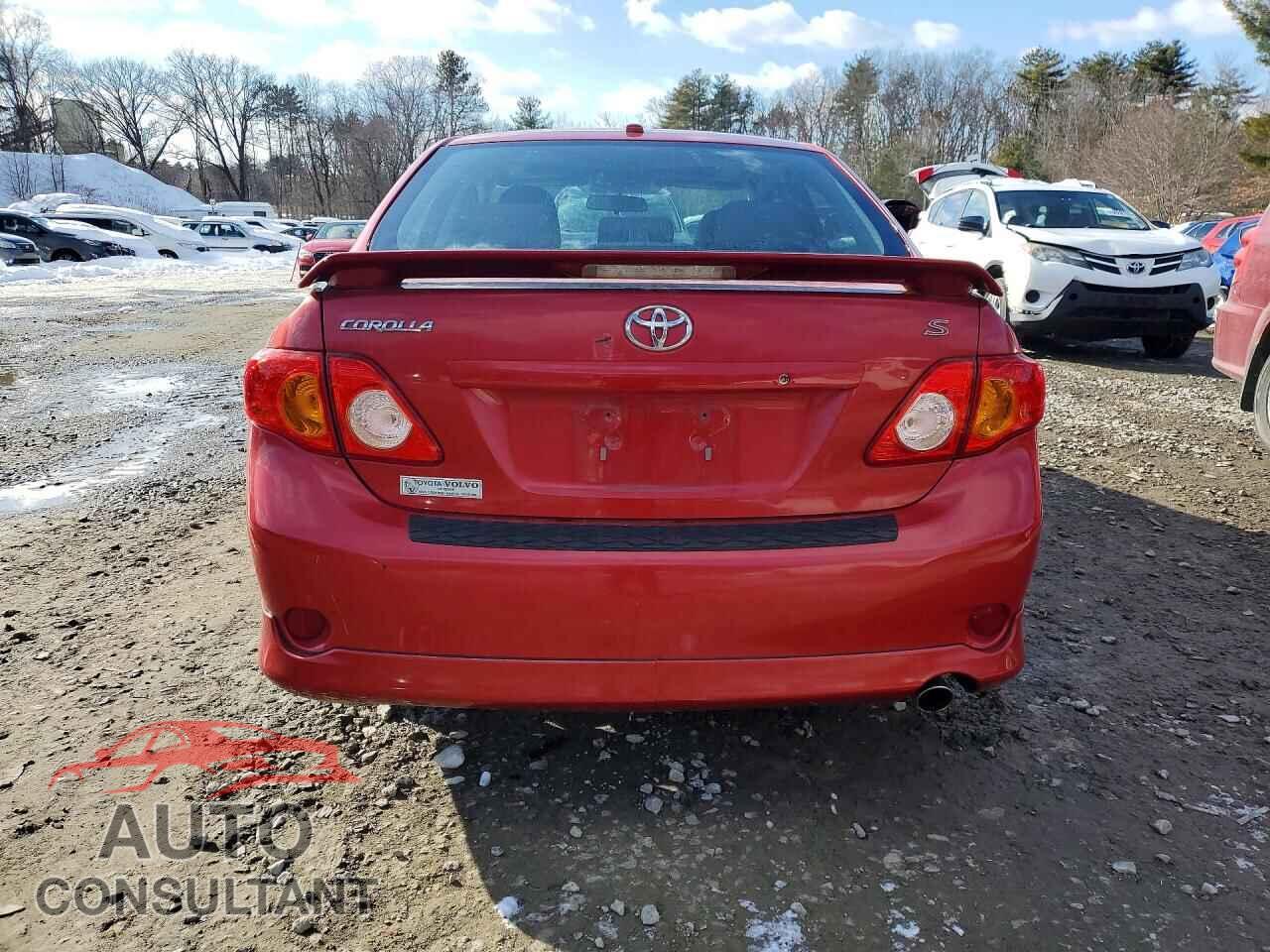 TOYOTA COROLLA 2010 - 2T1BU4EEXAC236042
