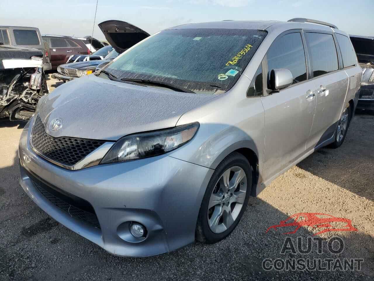 TOYOTA SIENNA 2013 - 5TDXK3DC7DS315069