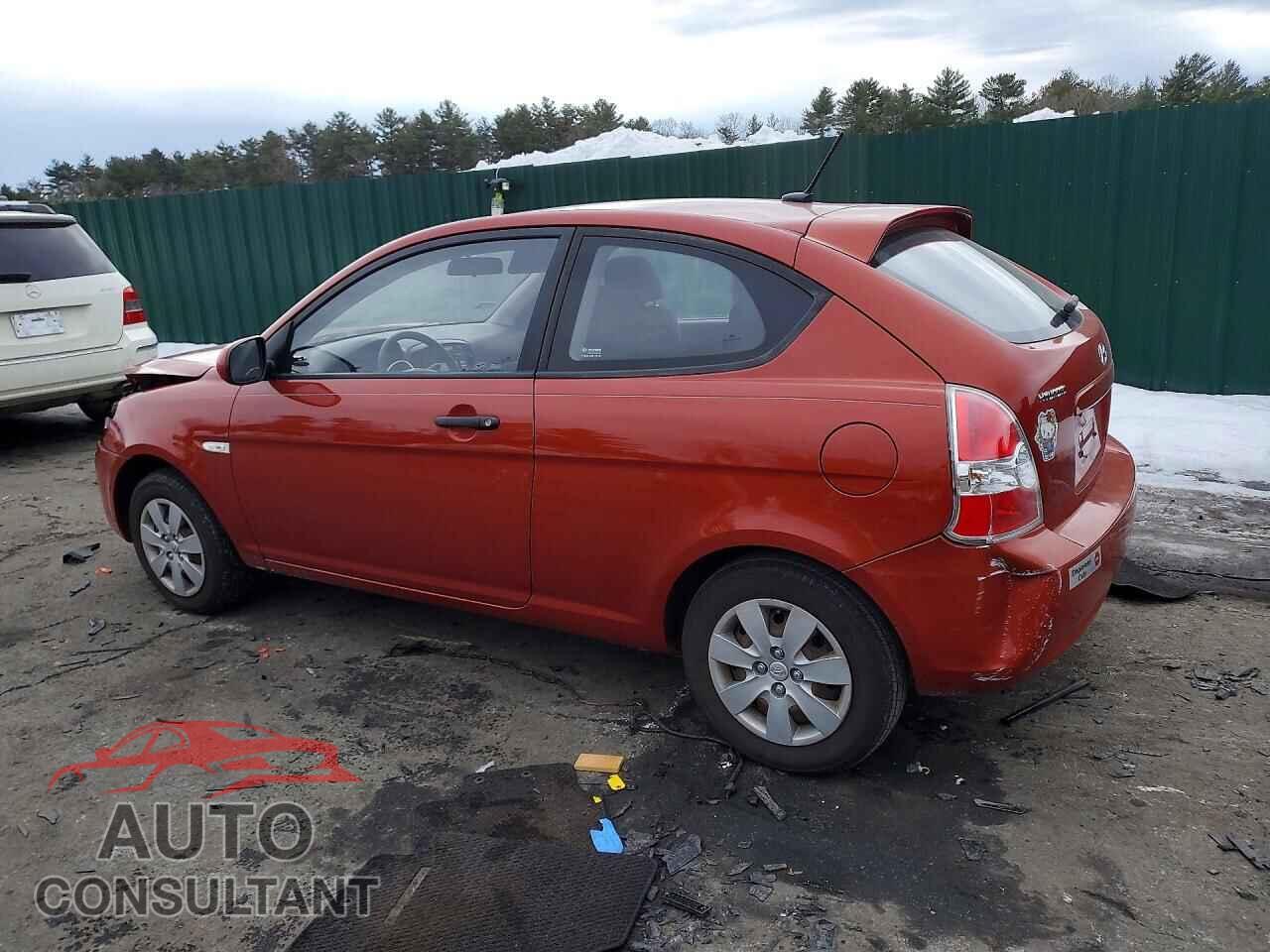HYUNDAI ACCENT 2011 - KMHCM3AC7BU190866