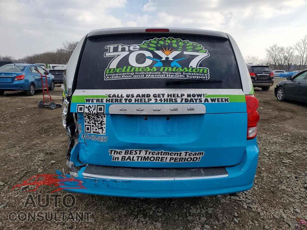 DODGE CARAVAN 2012 - 2C4RDGEG2CR258671