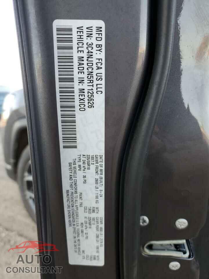 JEEP COMPASS 2024 - 3C4NJDCN5RT125626