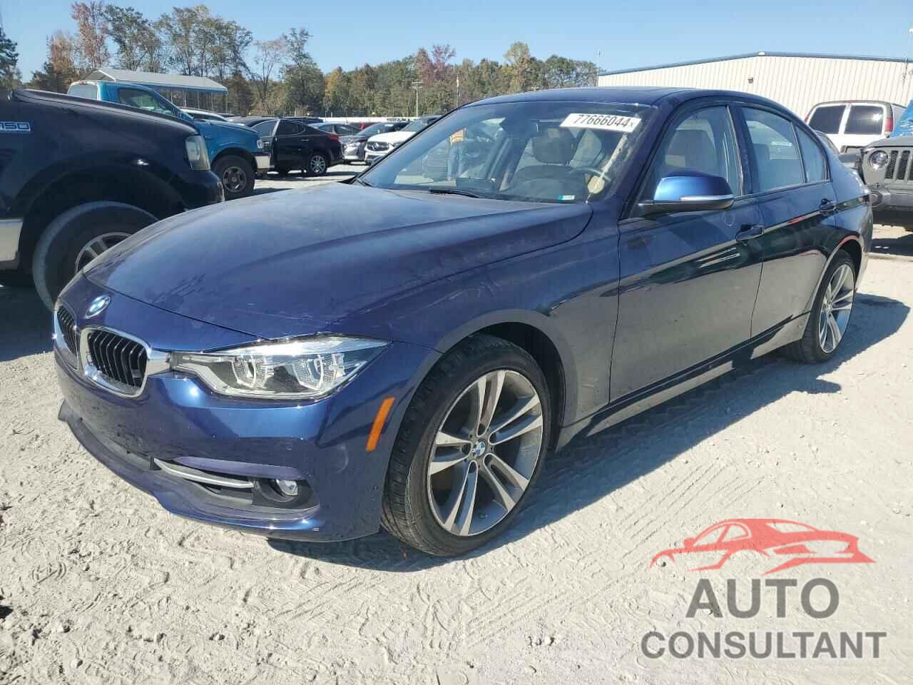 BMW 3 SERIES 2016 - WBA8E9G50GNU29692