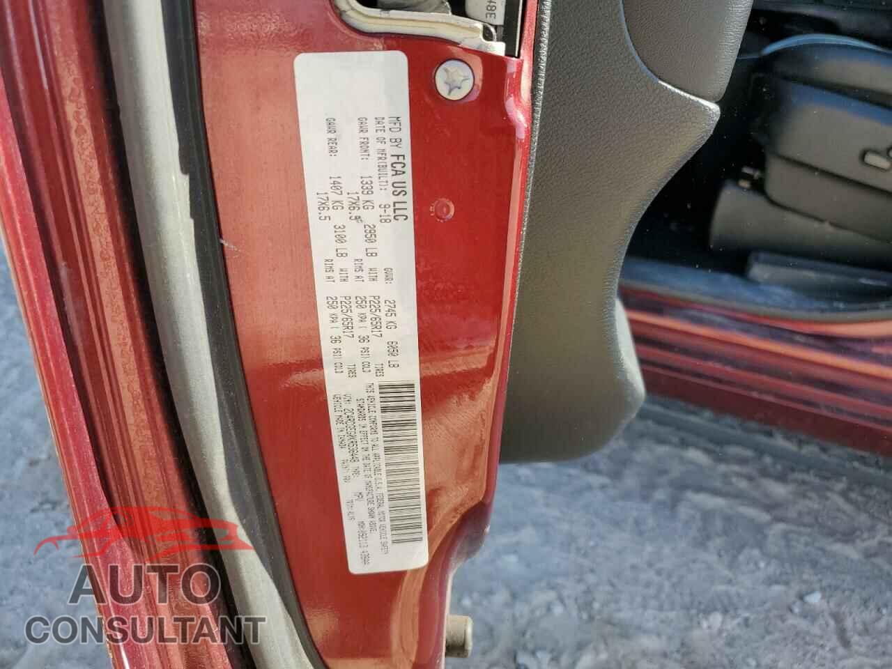 DODGE CARAVAN 2019 - 2C4RDGEG0KR536448