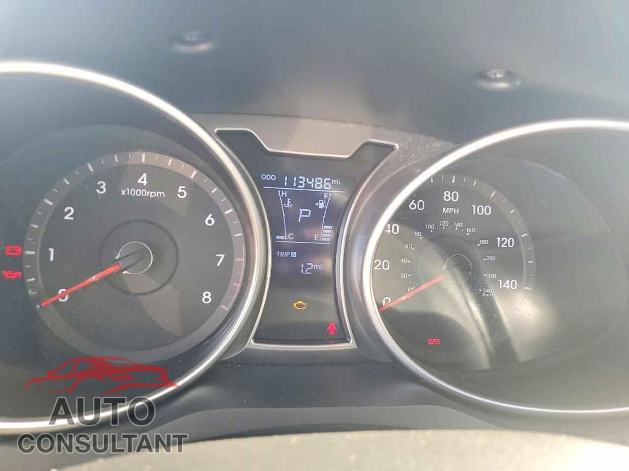 HYUNDAI VELOSTER 2013 - KMHTC6AD3DU093003