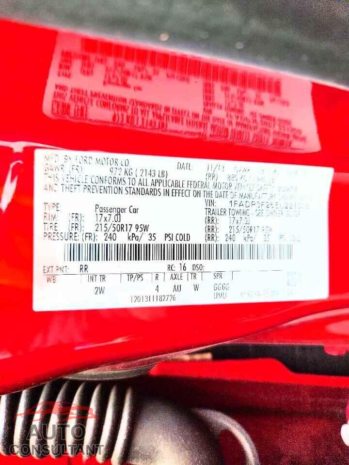 FORD FOCUS 2014 - 1FADP3F26EL221508