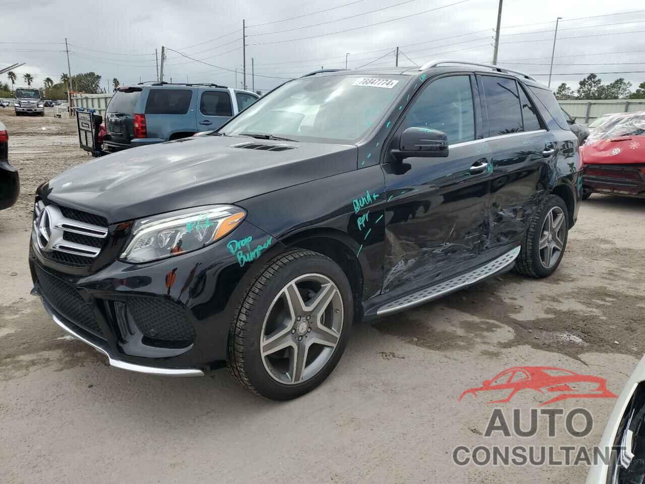 MERCEDES-BENZ GLE-CLASS 2017 - 4JGDA5GB3HA860222