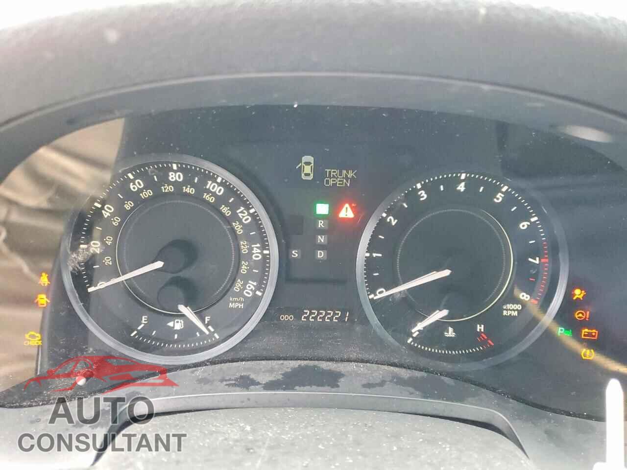 LEXUS IS 250C 2010 - JTHFF2C24A2504251