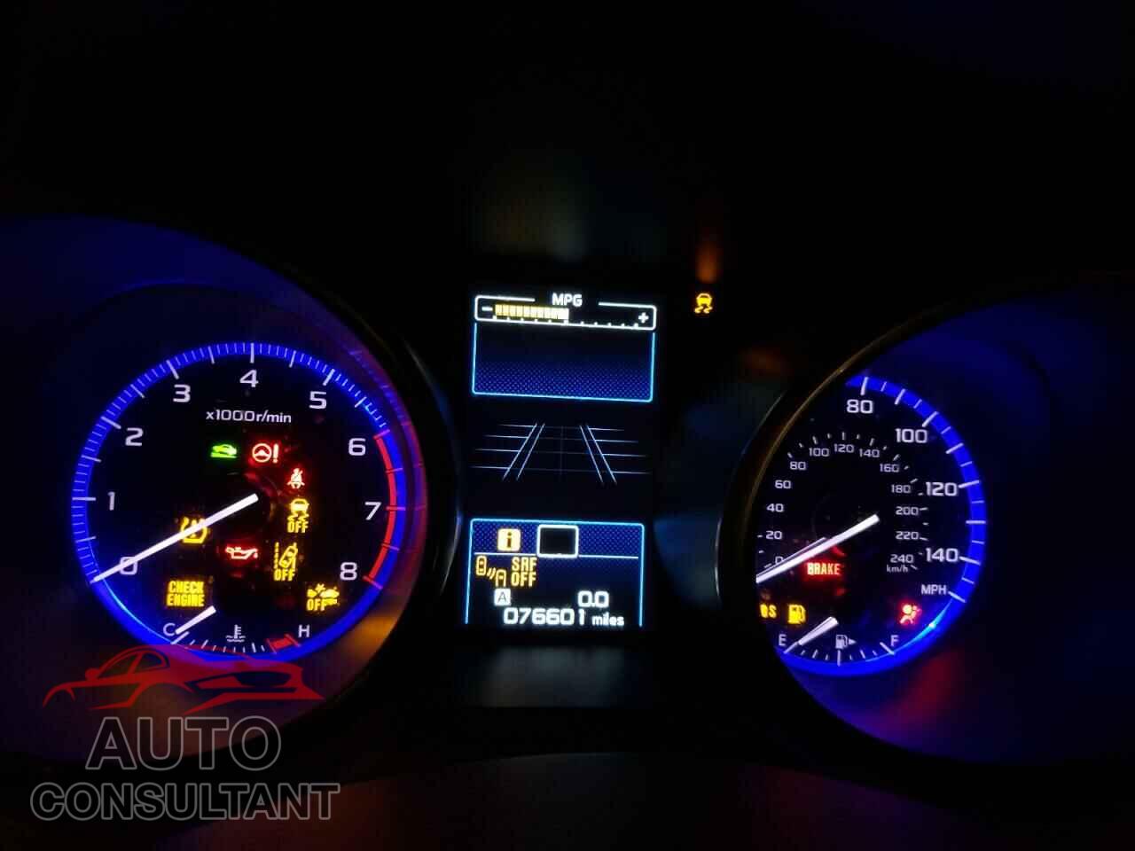 SUBARU OUTBACK 2017 - 4S4BSAHC6H3246967