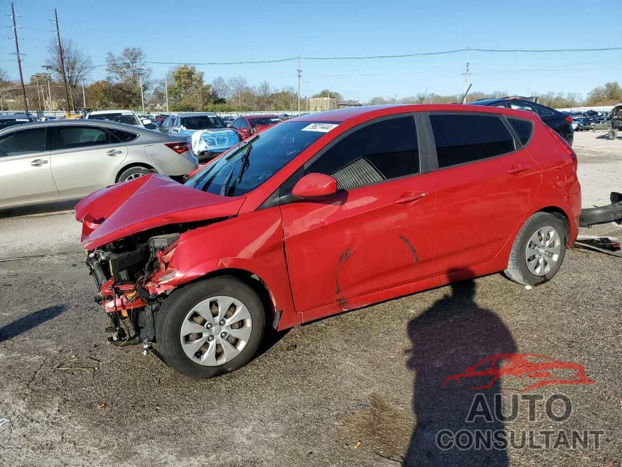 HYUNDAI ACCENT 2017 - KMHCT5AE4HU334236