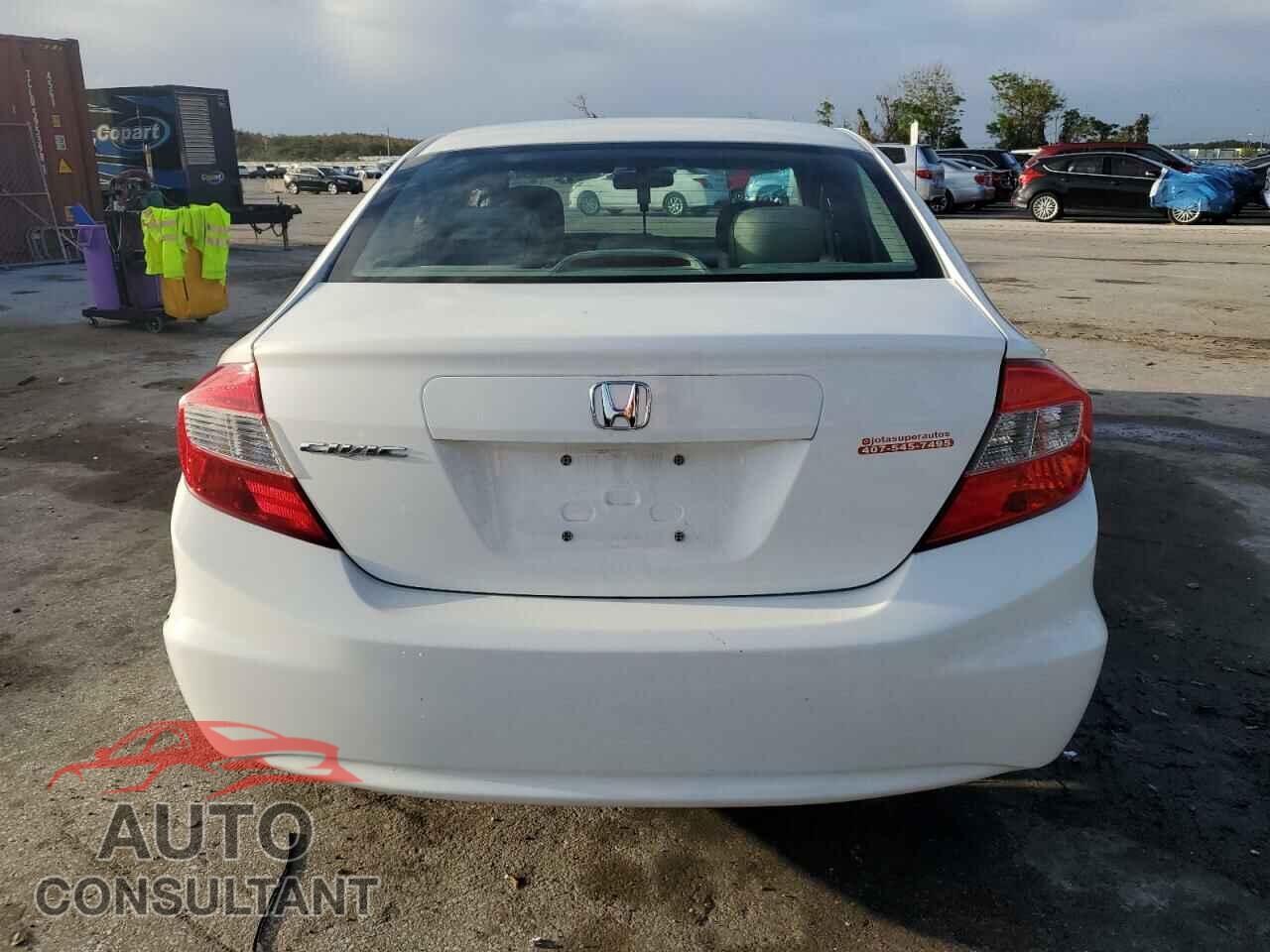 HONDA CIVIC 2012 - 19XFB2F98CE076194