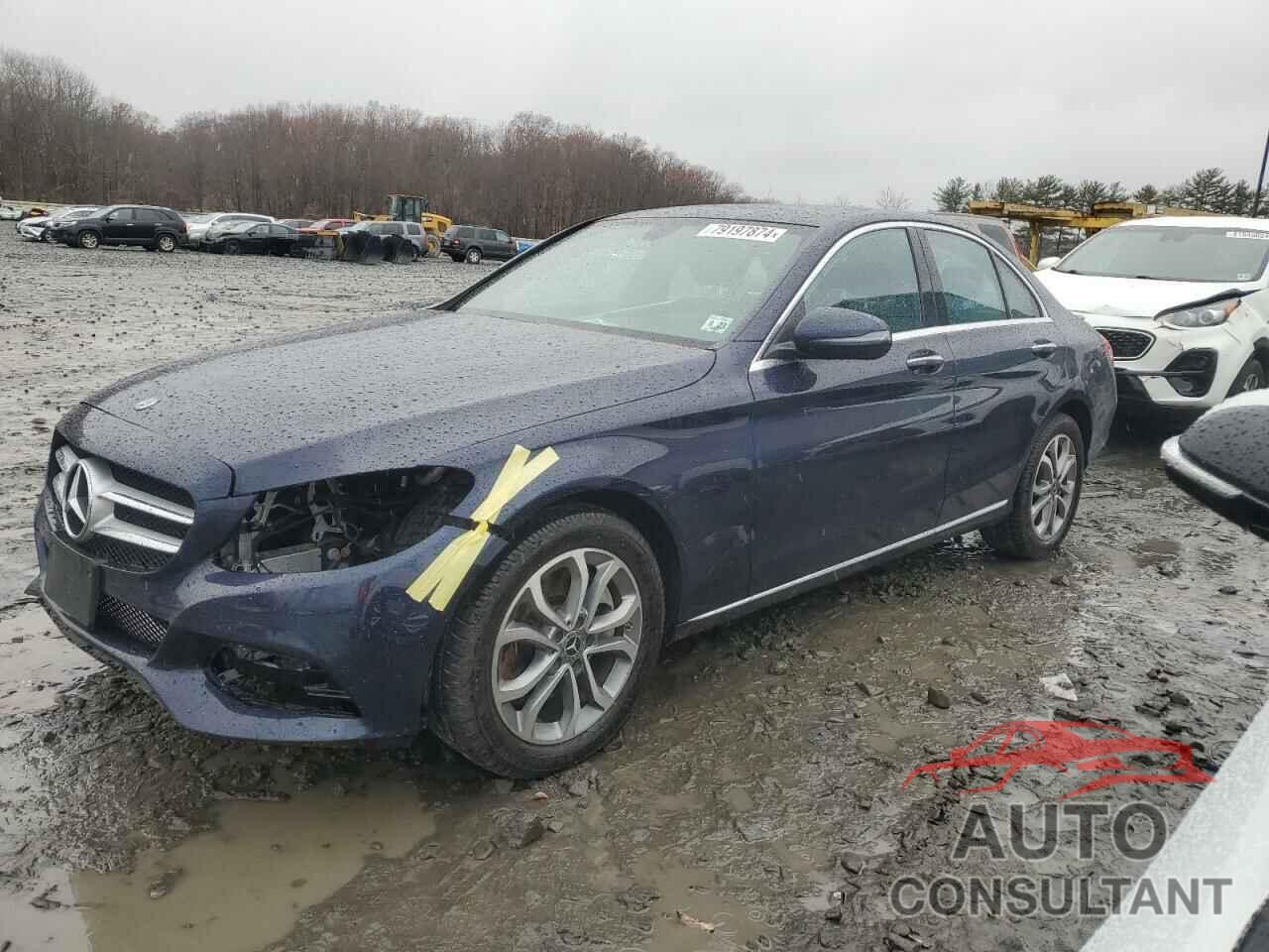 MERCEDES-BENZ C-CLASS 2018 - WDDWF4KB5JR404493