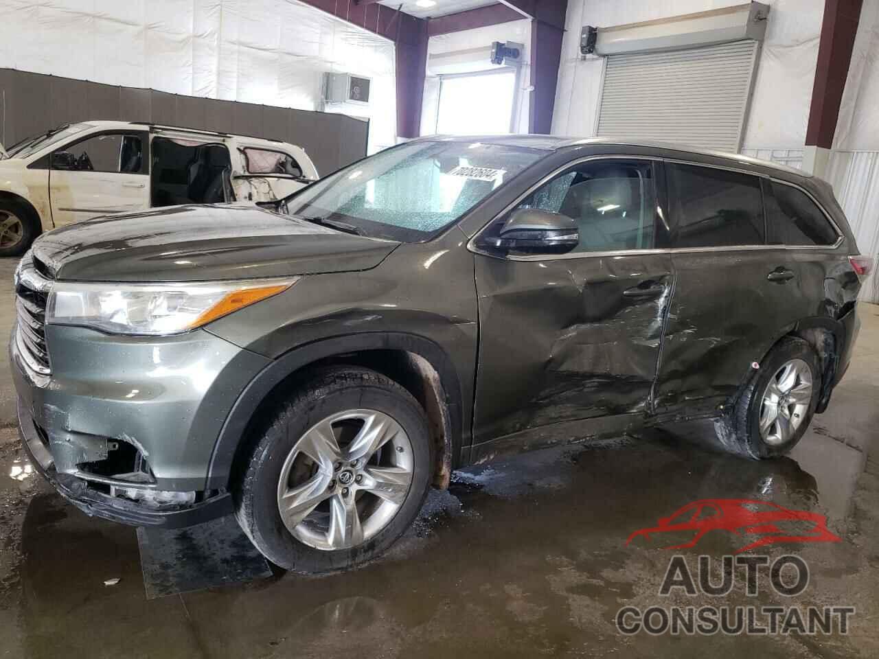 TOYOTA HIGHLANDER 2016 - 5TDDKRFHXGS276707