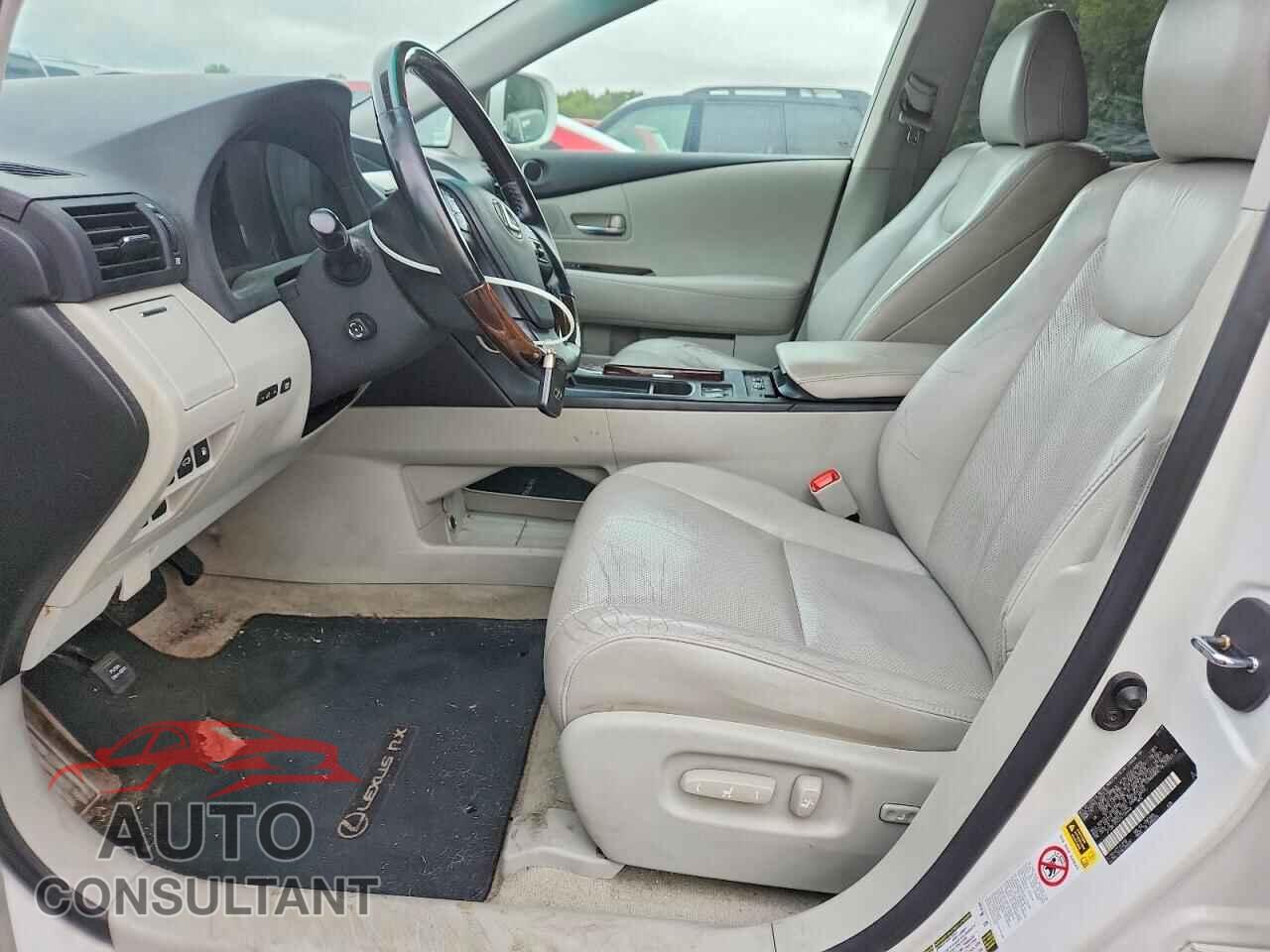 LEXUS RX350 2012 - 2T2BK1BA2CC138448