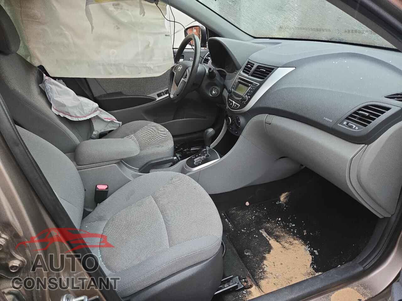 HYUNDAI ACCENT 2013 - KMHCT4AE5DU364009