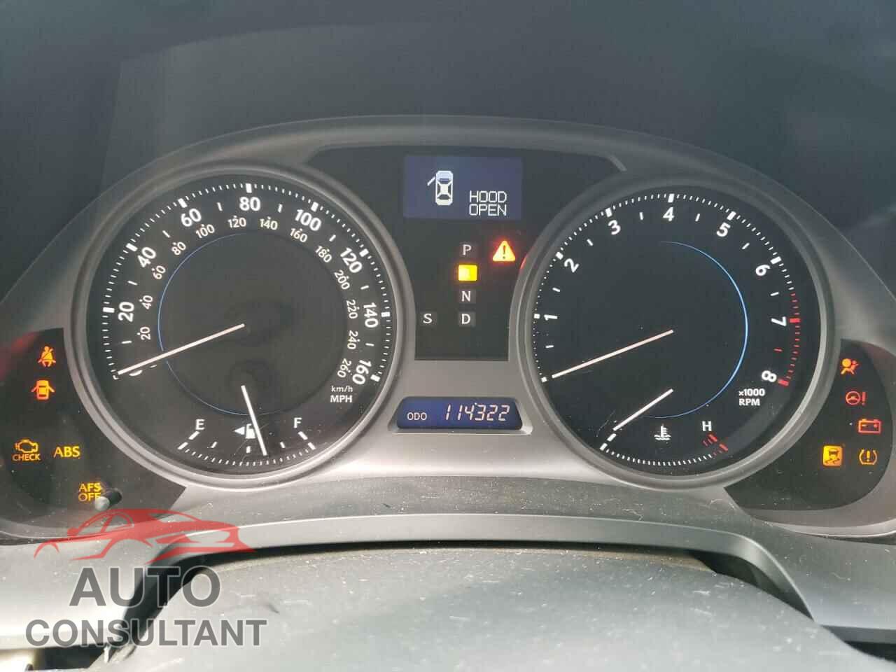 LEXUS IS 2009 - JTHBE262292016649