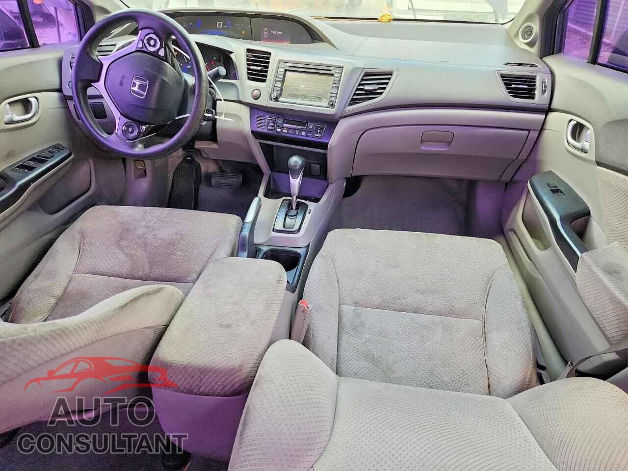 HONDA CIVIC 2012 - JHMFB4F27CS005868