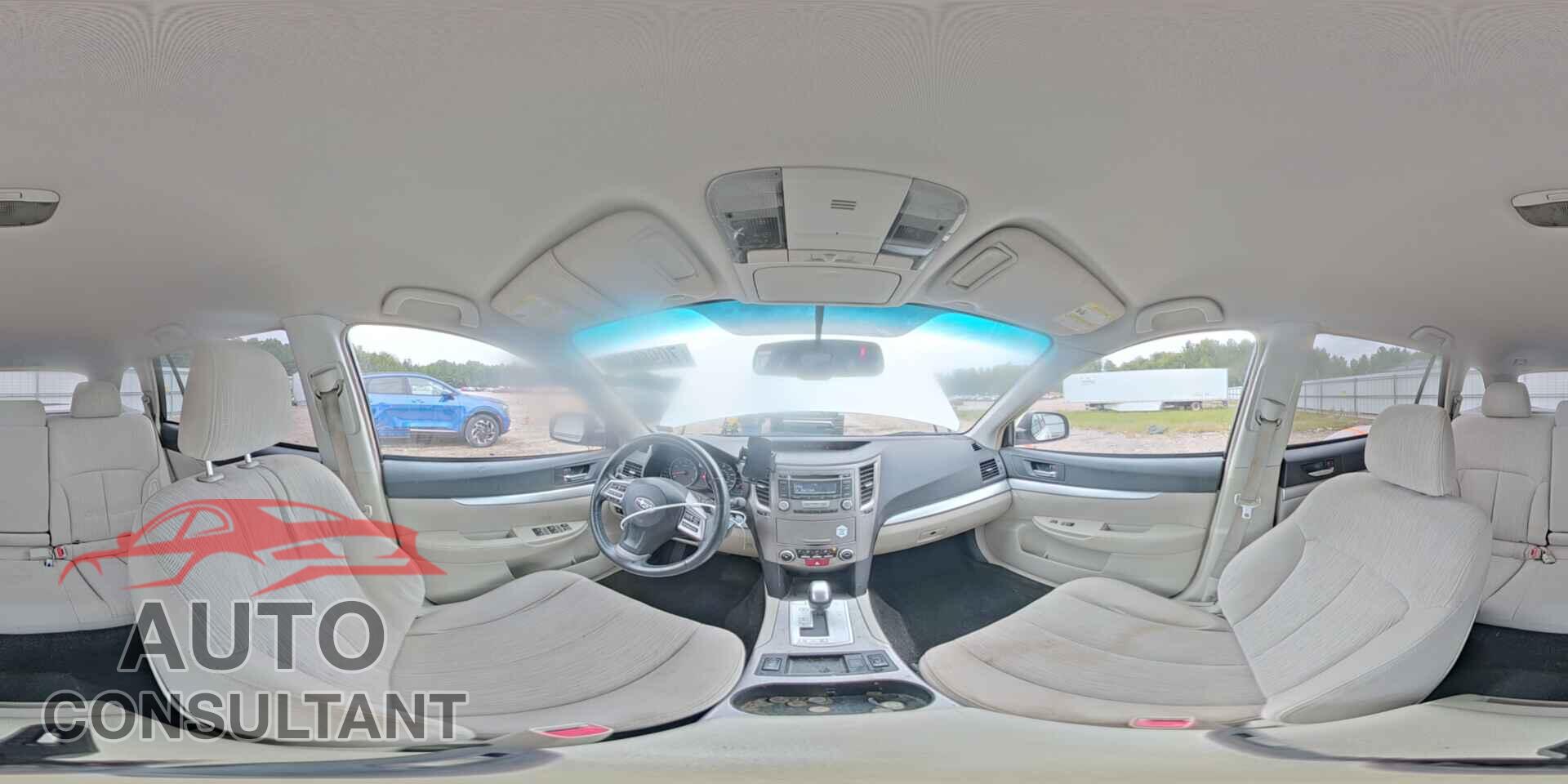 SUBARU OUTBACK 2013 - 4S4BRBCC4D3222802