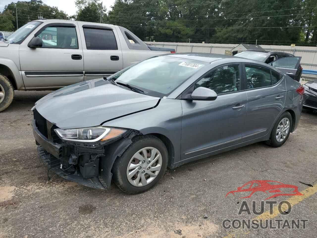 HYUNDAI ELANTRA 2018 - KMHD74LF8JU472246