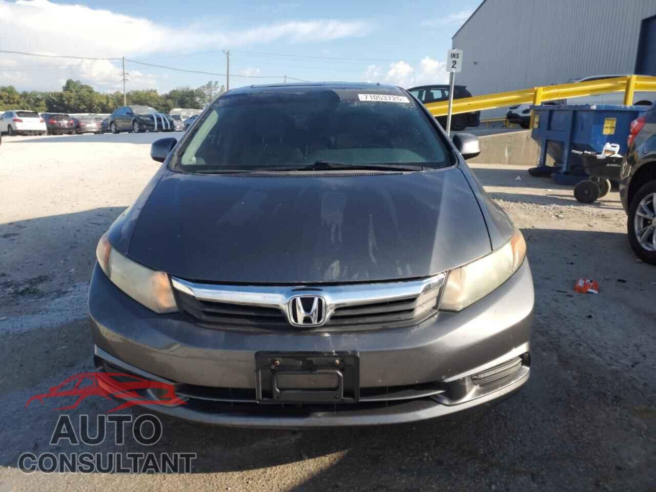 HONDA CIVIC 2012 - 19XFB2F80CE085916