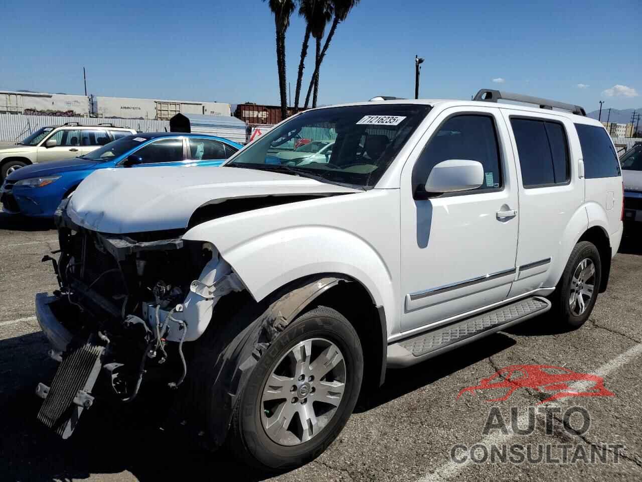 NISSAN PATHFINDER 2012 - 5N1AR1NN7CC620329