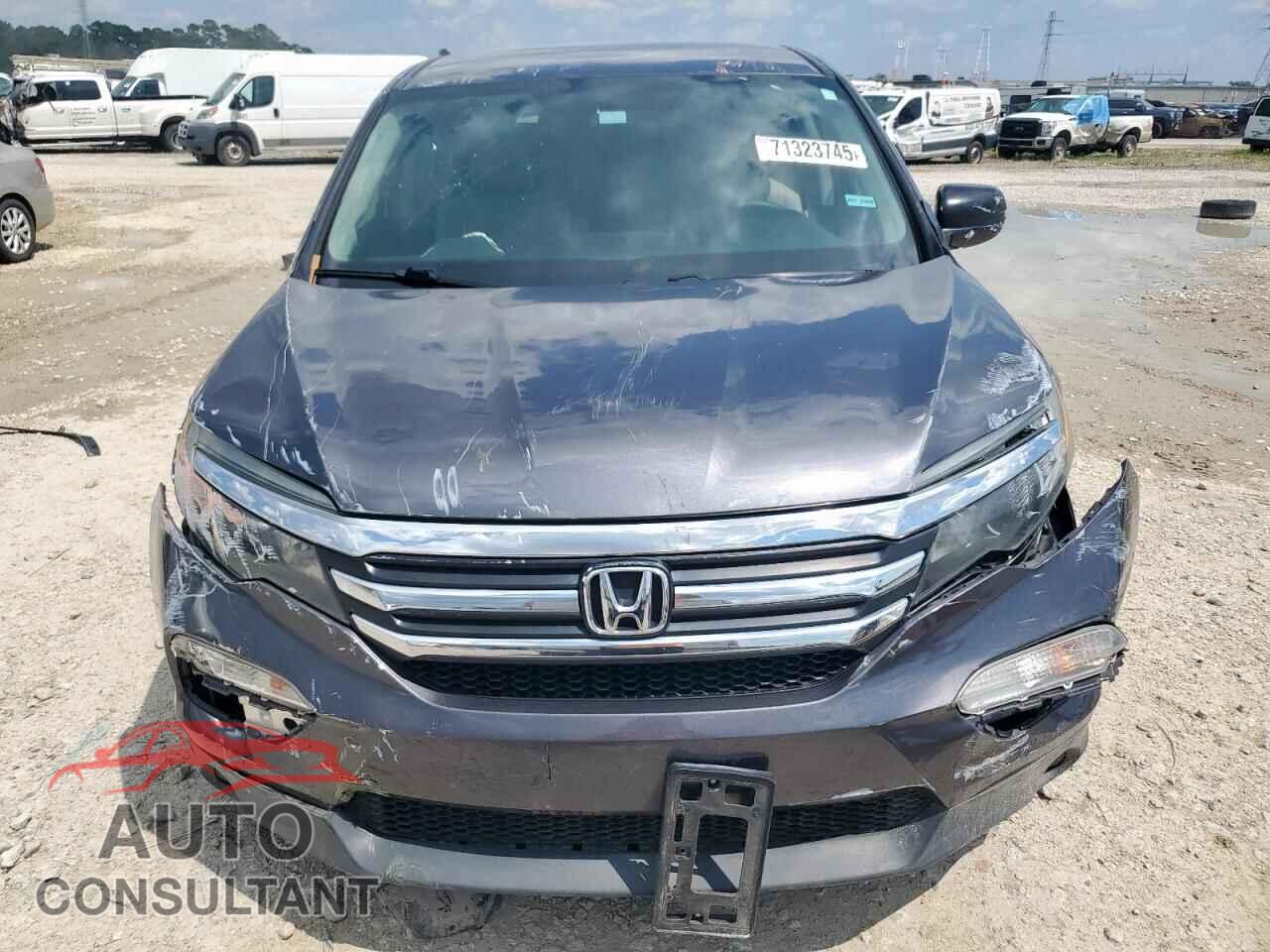 HONDA PILOT 2017 - 5FNYF5H19HB044894