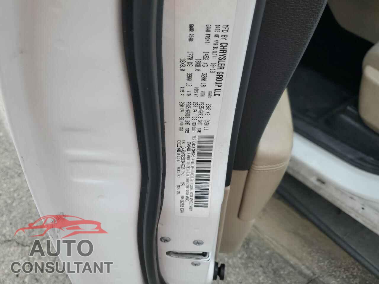 DODGE DURANGO 2014 - 1C4RDHAG2EC344232