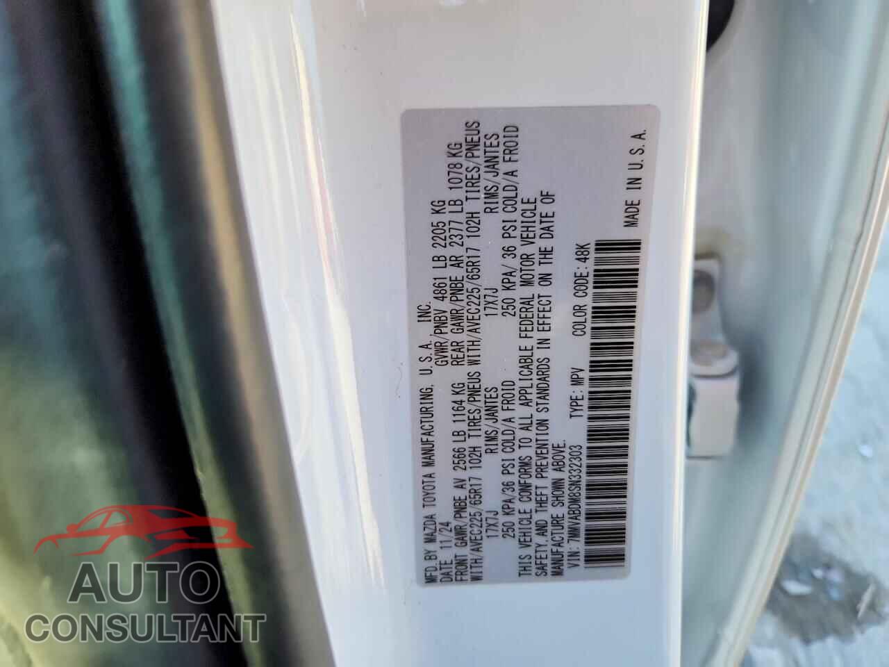 MAZDA CX-50 2025 - 7MMVABDM8SN332303