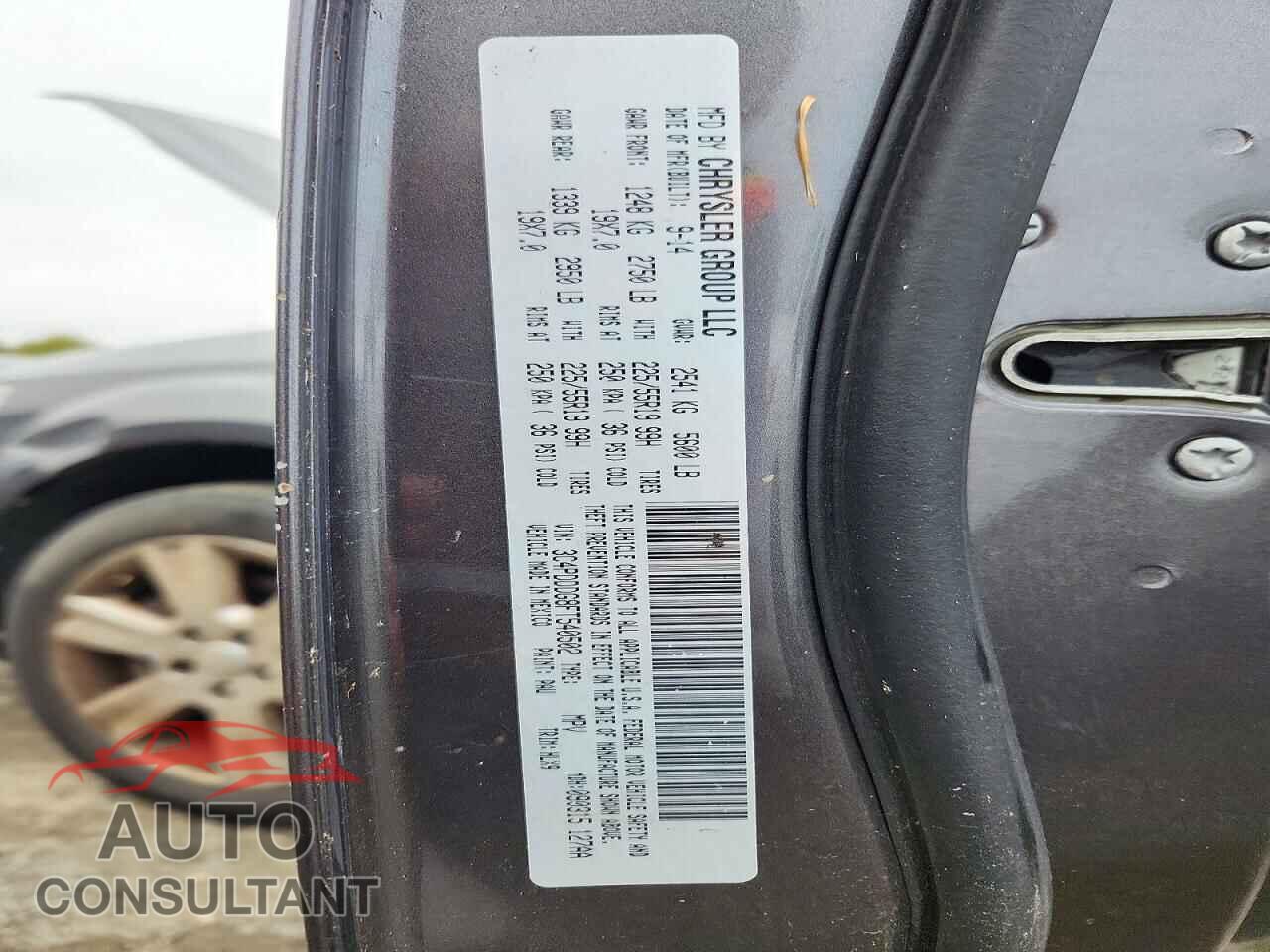 DODGE JOURNEY 2015 - 3C4PDDDG8FT540502