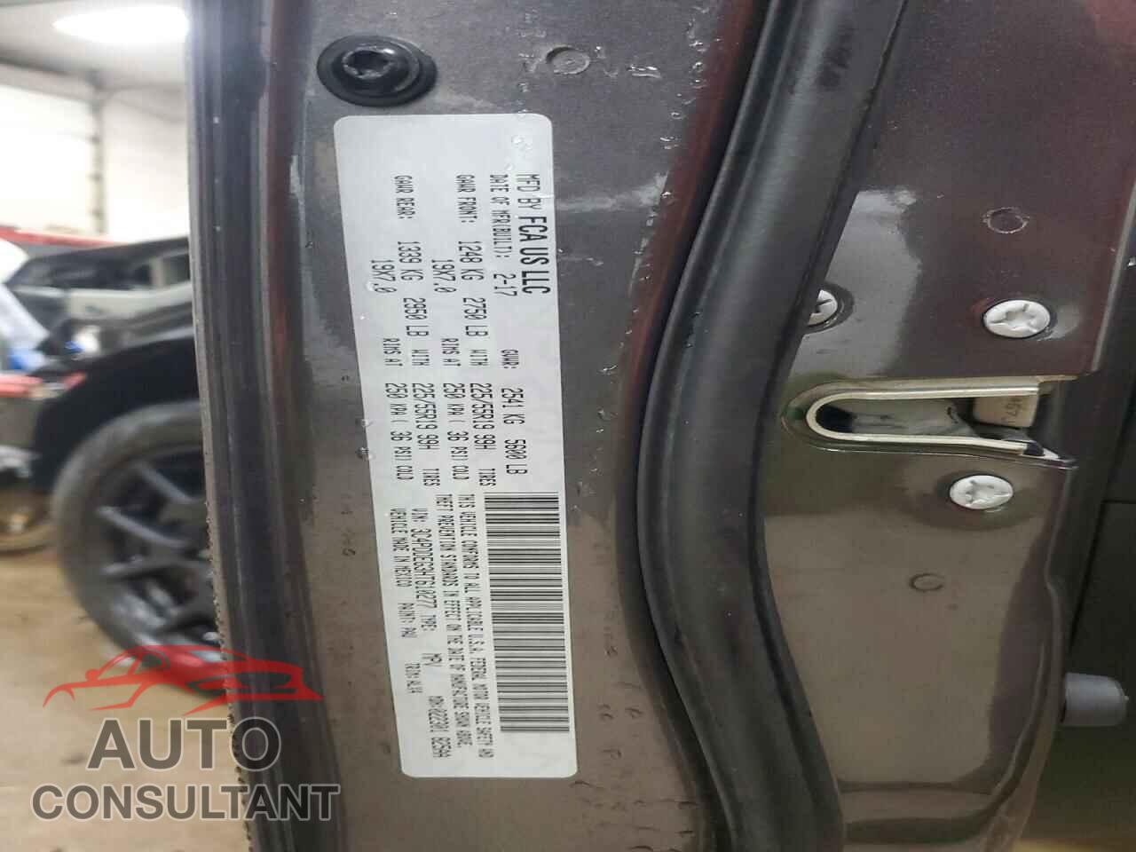 DODGE JOURNEY 2017 - 3C4PDDEG3HT610277