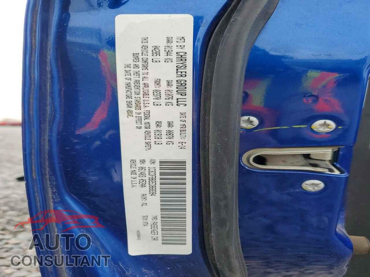 DODGE DART 2014 - 1C3CDFBB2ED868394