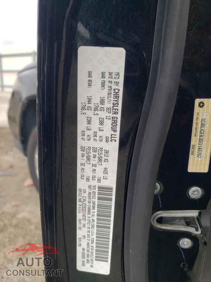 JEEP COMPASS 2013 - 1C4NJCEB3DD140797