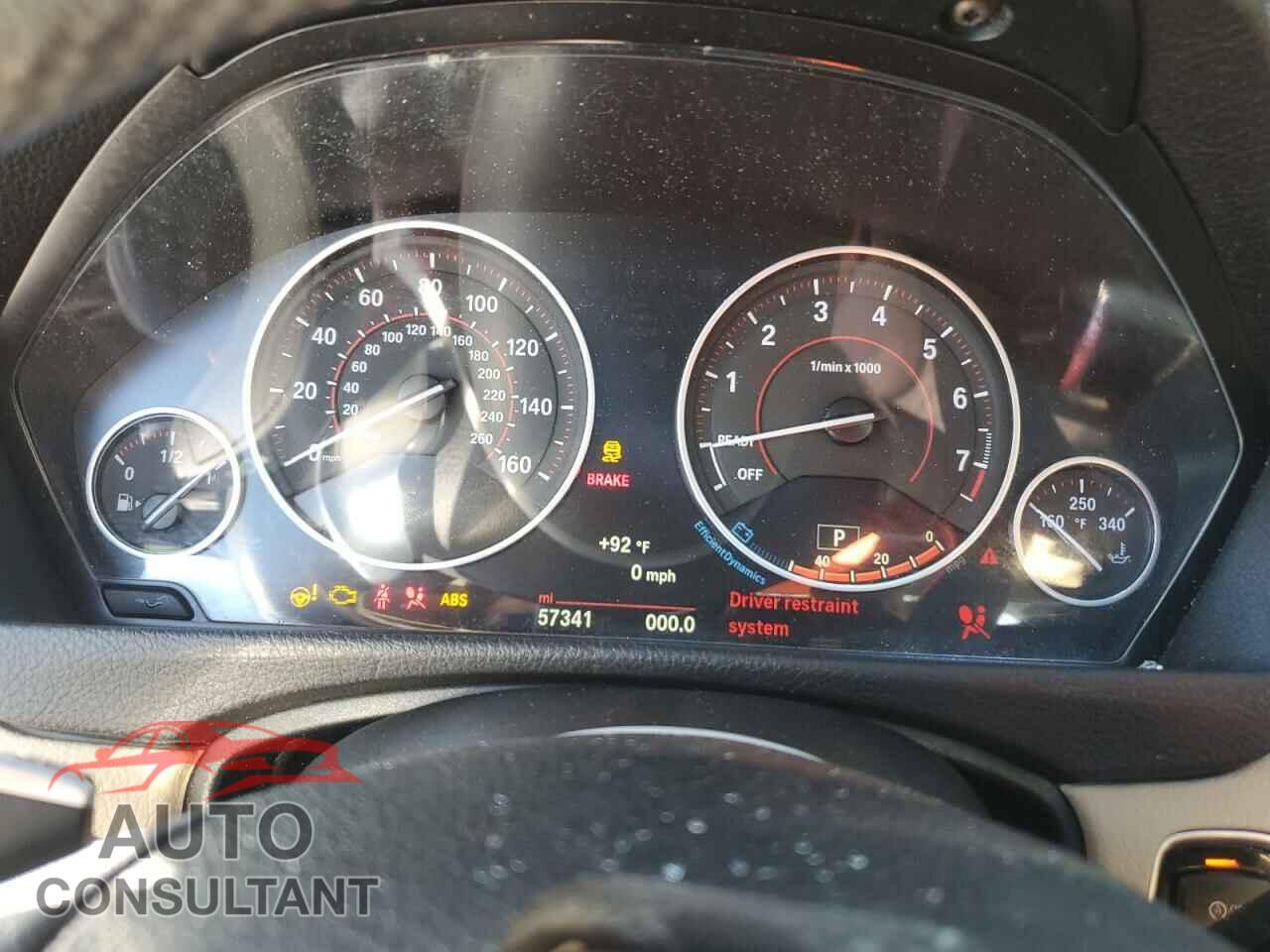BMW 3 SERIES 2017 - WBA8D9G33HNU65704