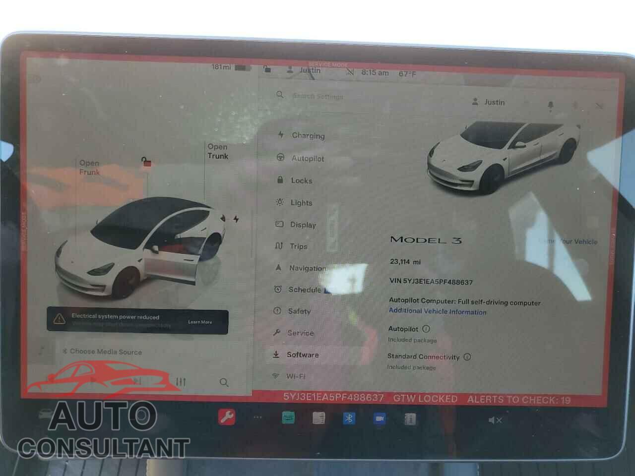 TESLA MODEL 3 2023 - 5YJ3E1EA5PF488637