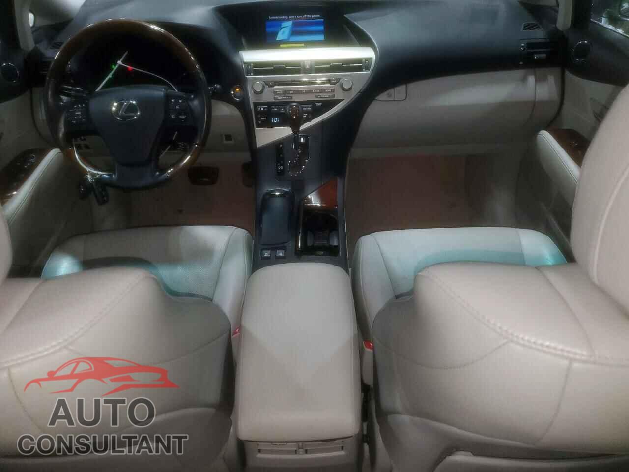 LEXUS RX350 2012 - 2T2BK1BA1CC128025