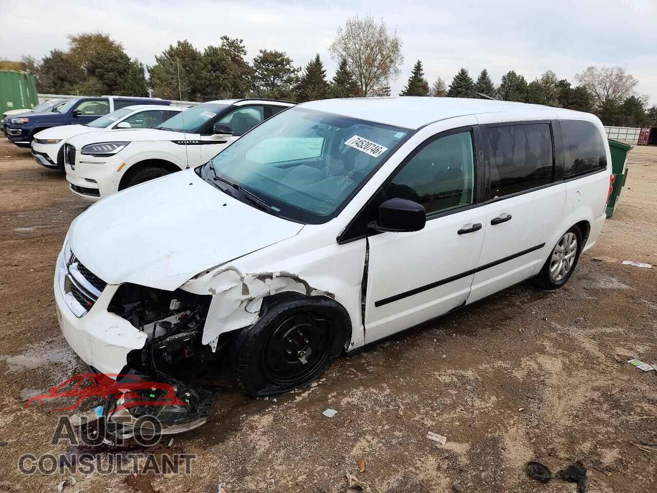 DODGE CARAVAN 2016 - 2C4RDGBG2GR316689
