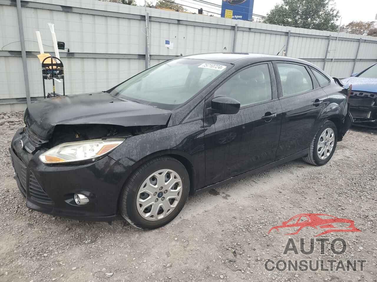 FORD FOCUS 2012 - 1FAHP3F21CL342316