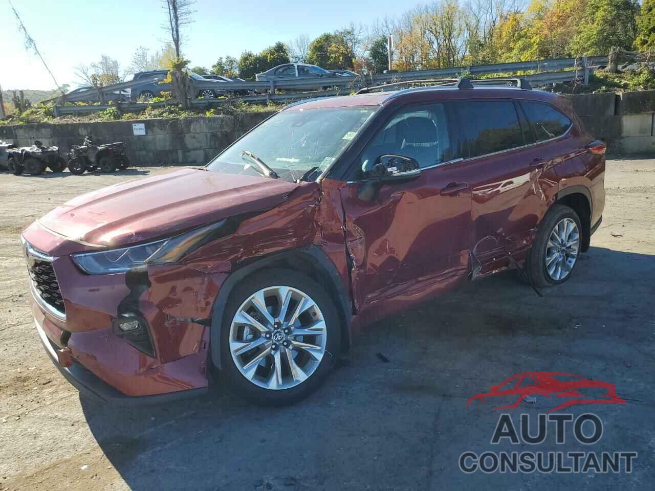 TOYOTA HIGHLANDER 2021 - 5TDDZRBH2MS117984