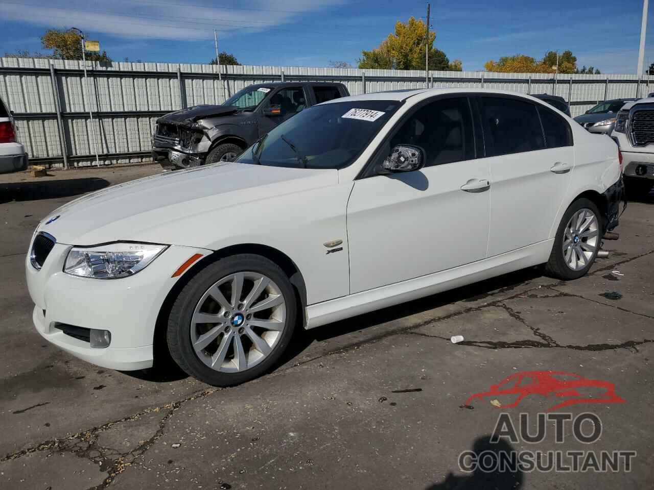 BMW 3 SERIES 2011 - WBAPK7G56BNN78027