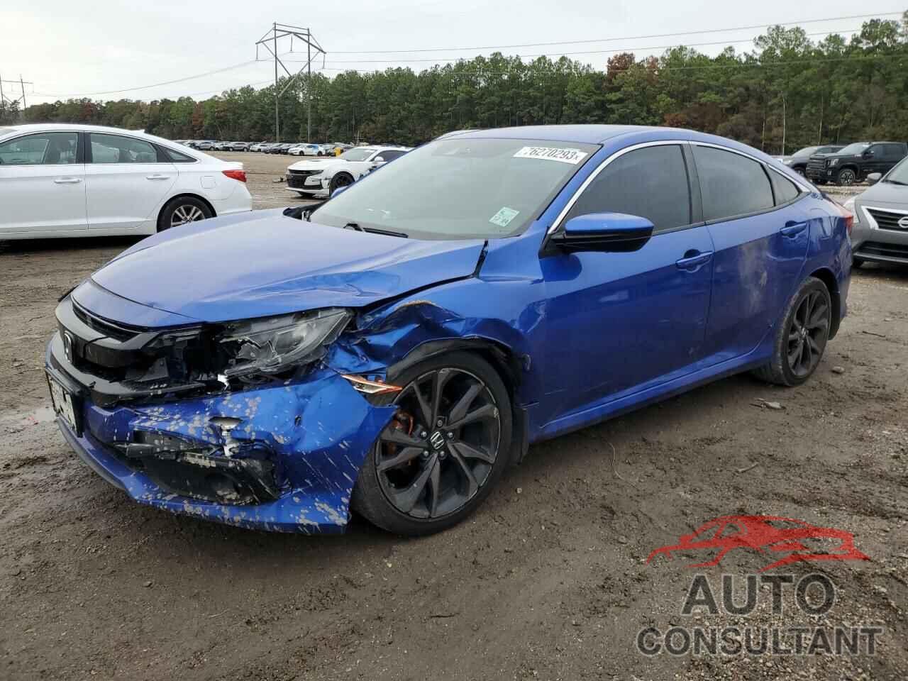 HONDA CIVIC 2019 - 19XFC2F82KE045171