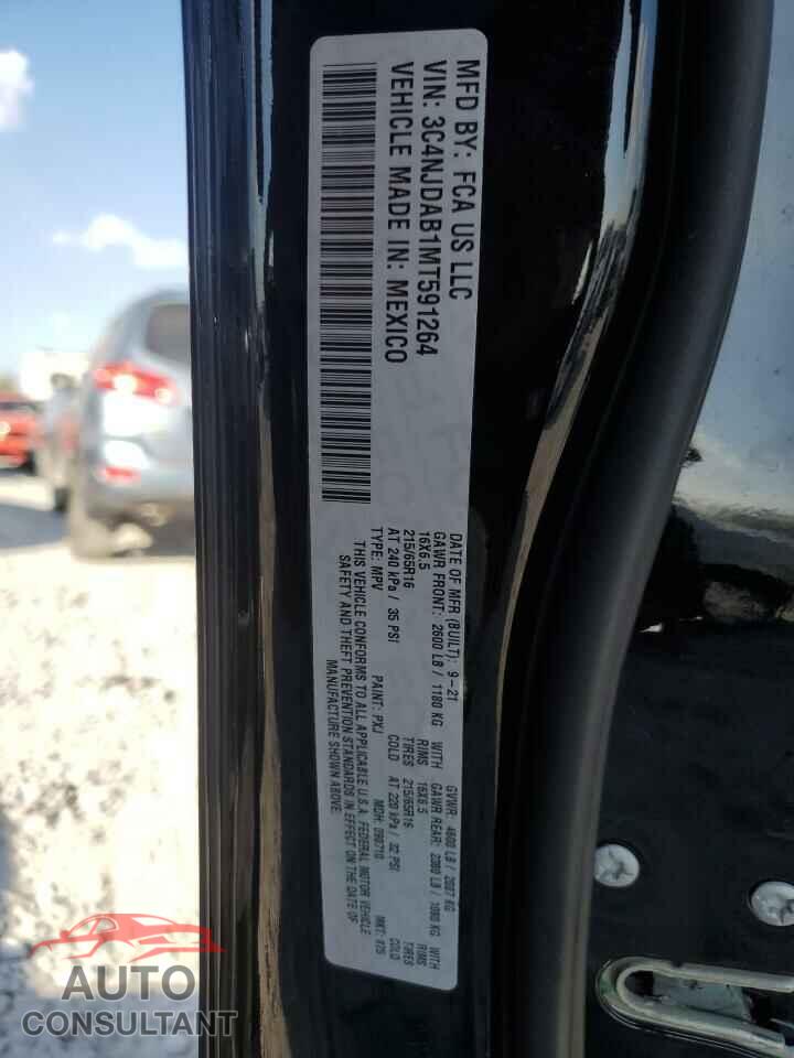 JEEP COMPASS 2021 - 3C4NJDAB1MT591264