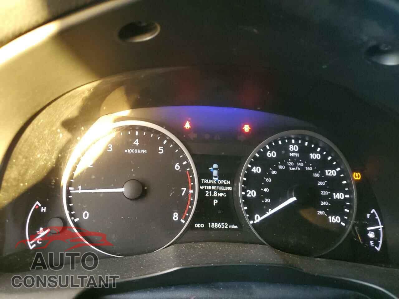 LEXUS ES350 2015 - JTHBK1GG3F2194028