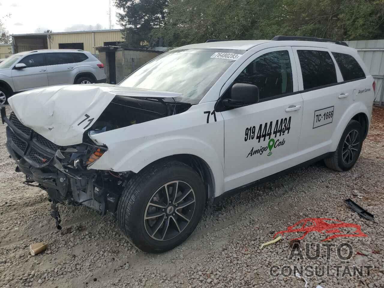 DODGE JOURNEY 2018 - 3C4PDCABXJT528606