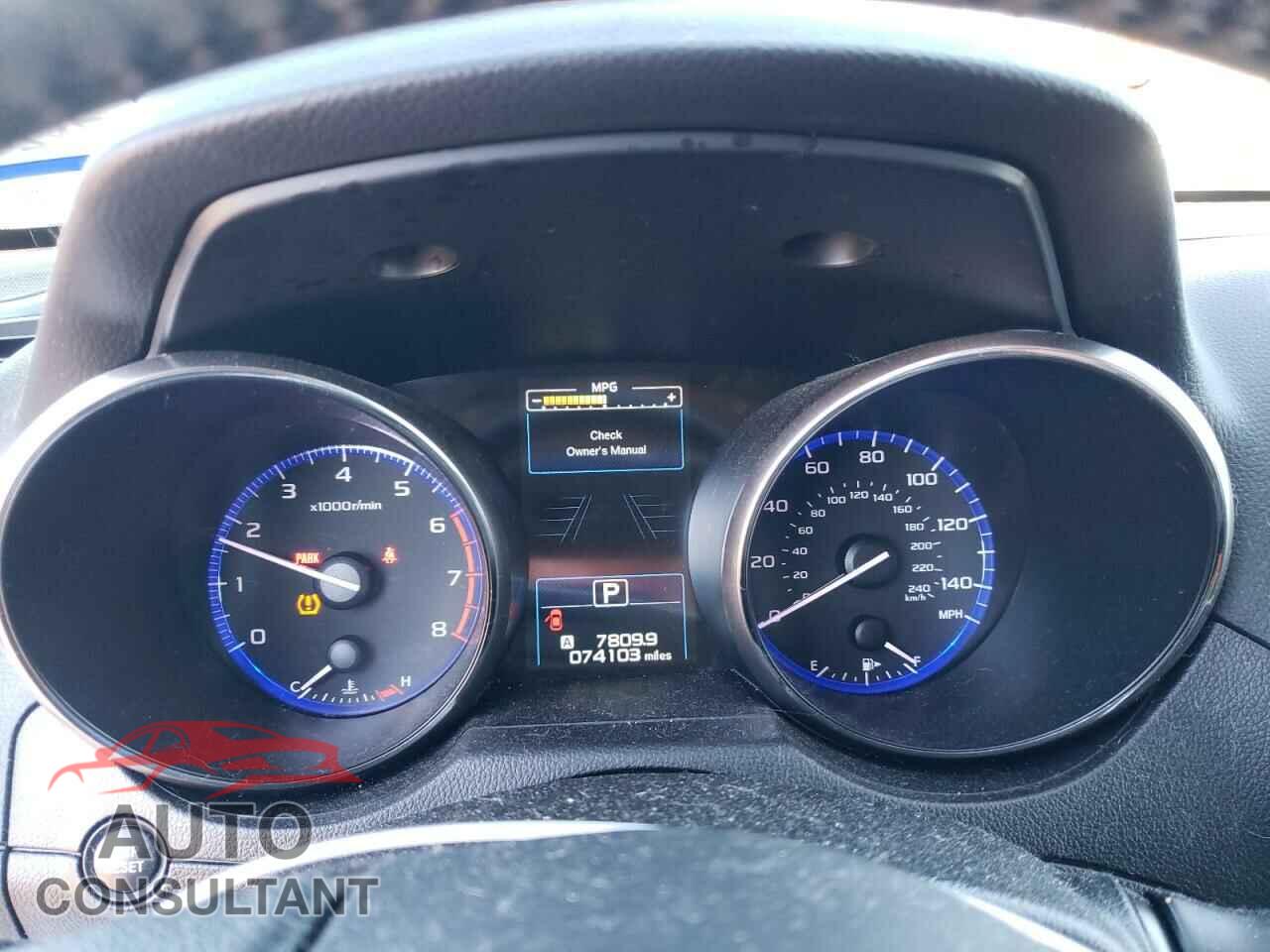 SUBARU OUTBACK 2017 - 4S4BSAFC1H3316457