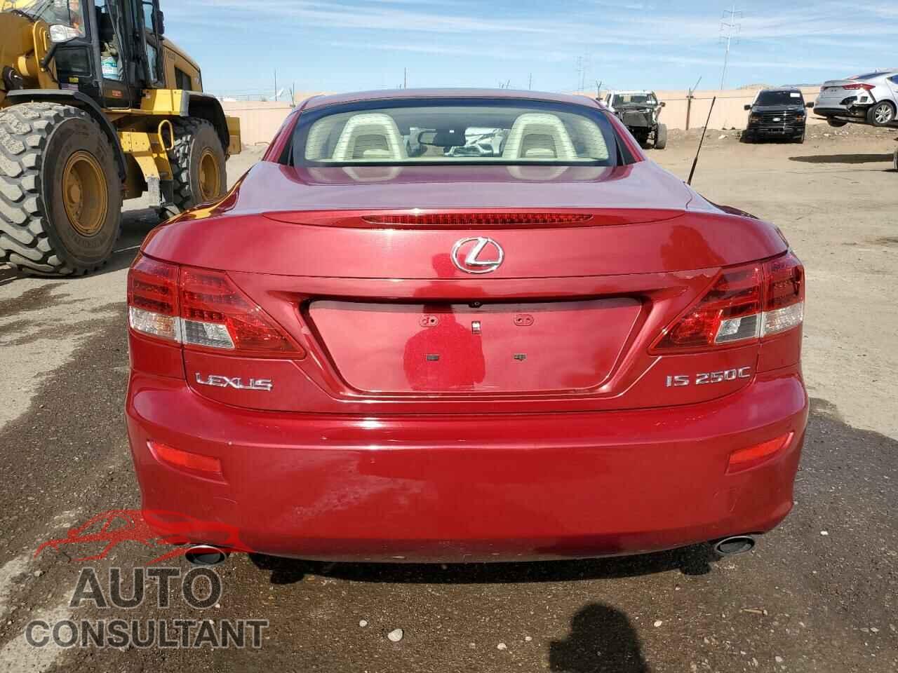 LEXUS IS 2010 - JTHFF2C25A2508485