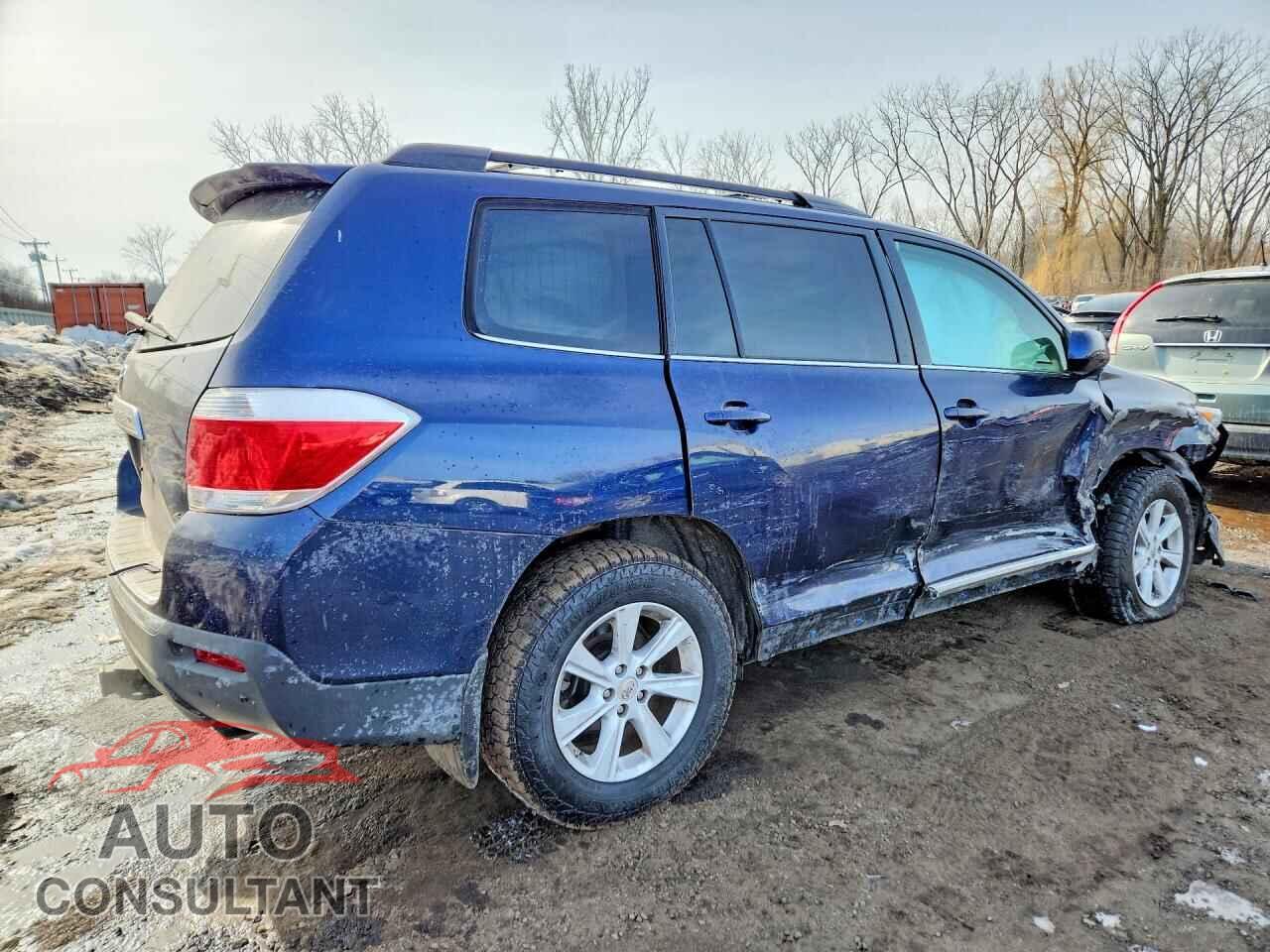 TOYOTA HIGHLANDER 2012 - 5TDBK3EH0CS108798