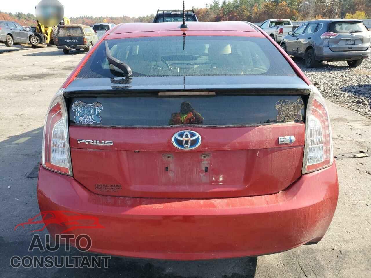 TOYOTA PRIUS 2012 - JTDKN3DU0C1559975