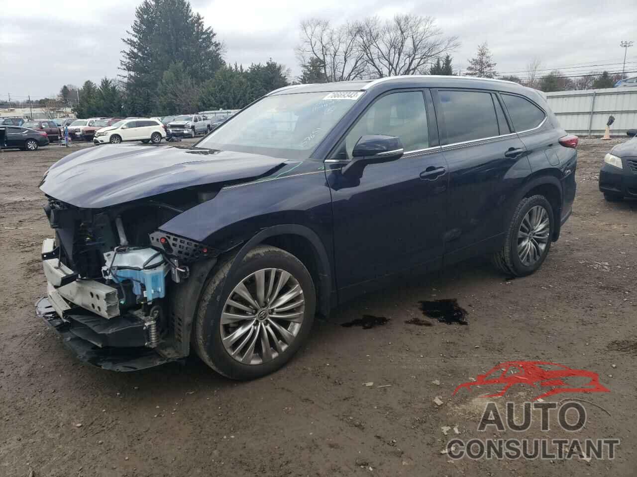 TOYOTA HIGHLANDER 2021 - 5TDFZRBH9MS157651