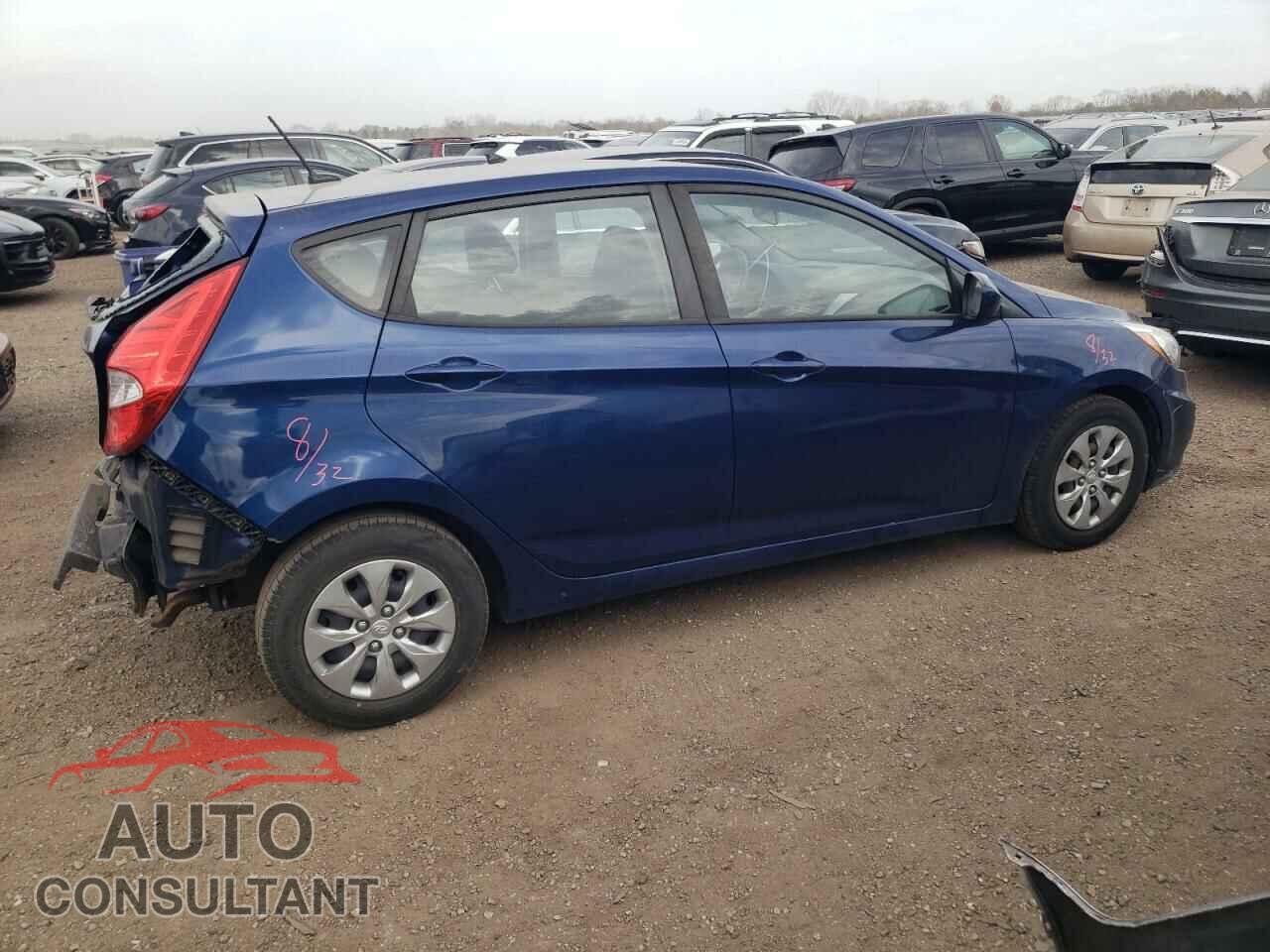 HYUNDAI ACCENT 2017 - KMHCT5AE4HU342000