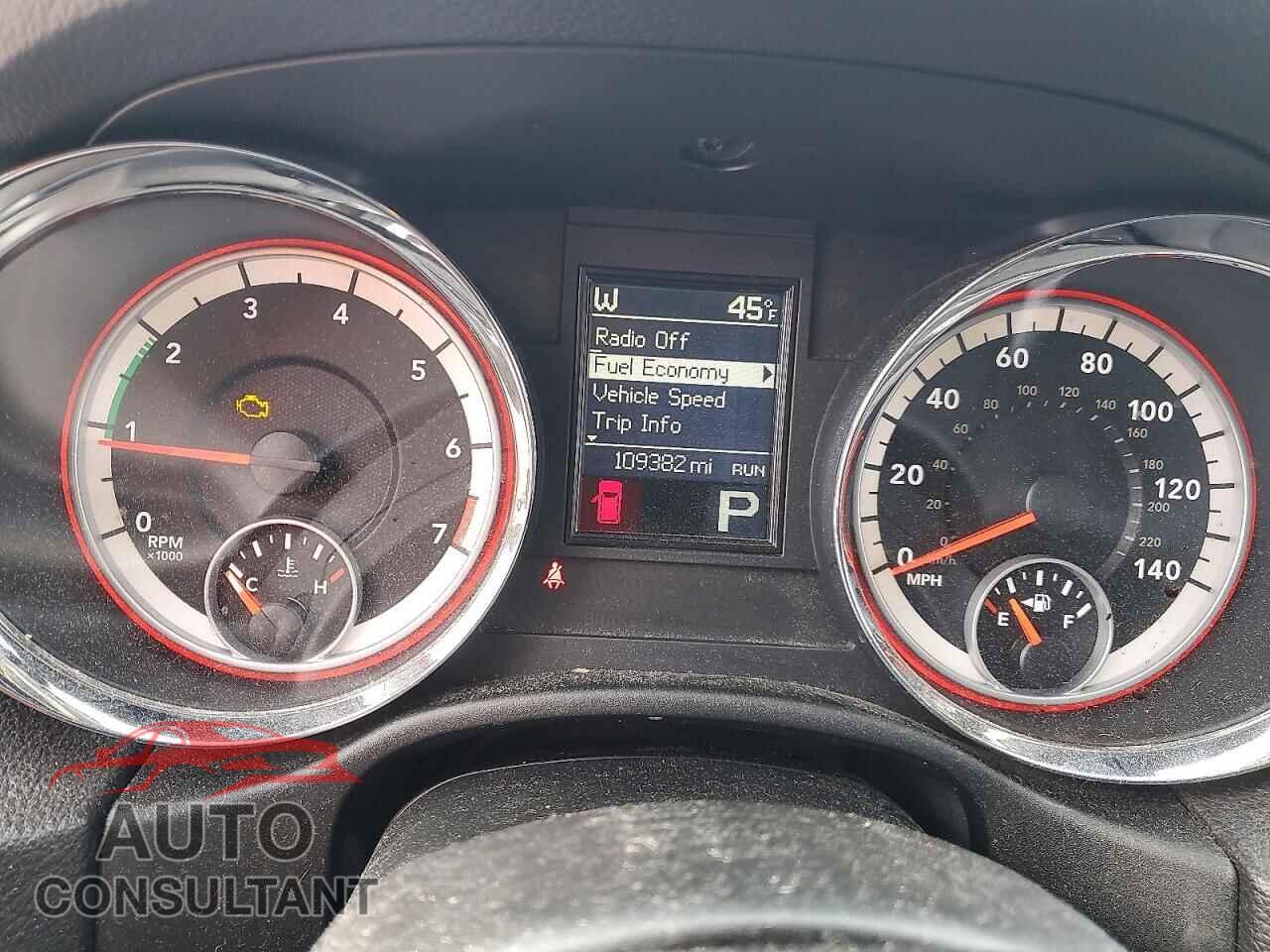 DODGE DURANGO 2012 - 1C4RDJAG6CC169939