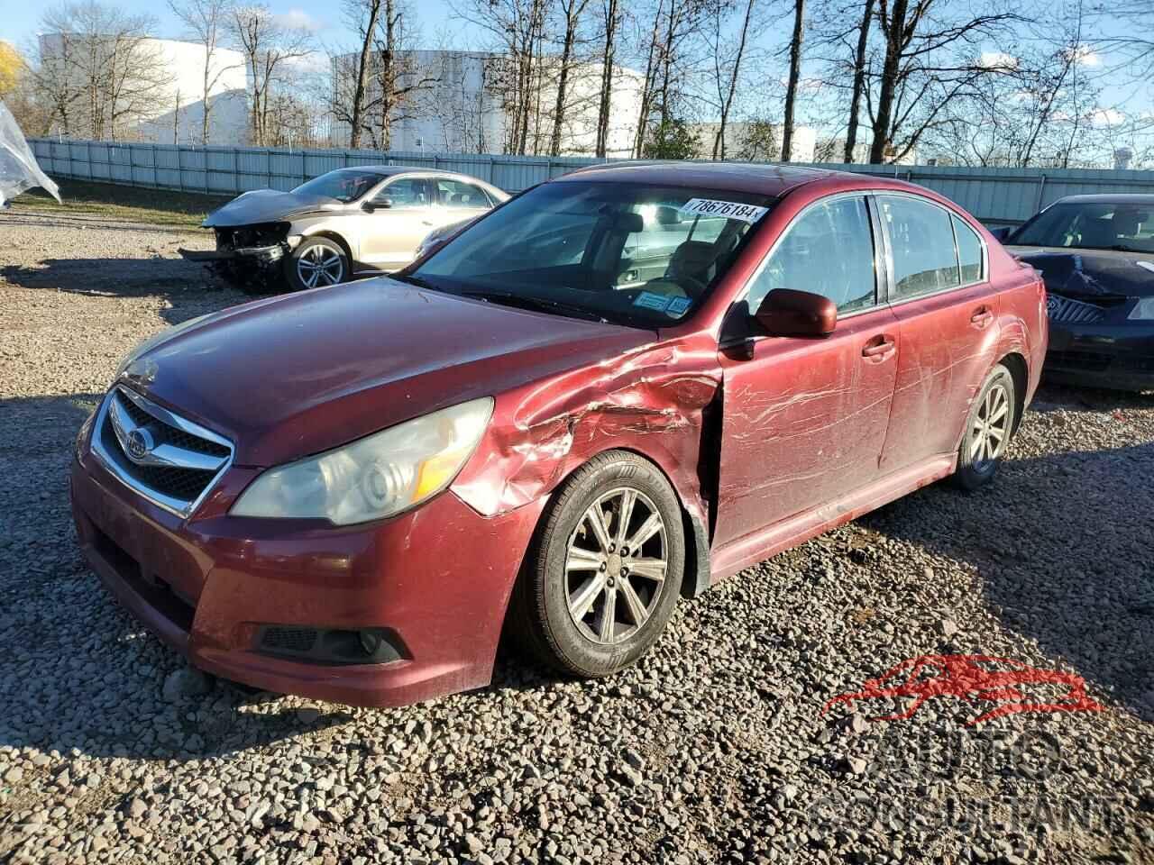 SUBARU LEGACY 2011 - 4S3BMBG69B3247120